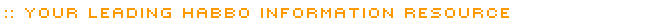 habbo hiccup, tagline