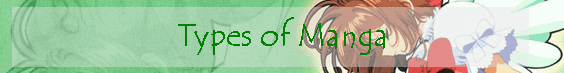 Types of Manga