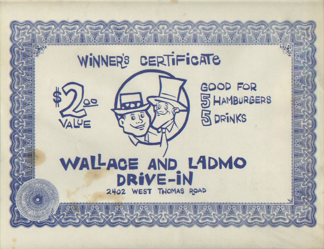 Wallace & Ladmo Drive In Coupon!