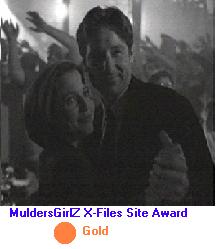 MuldersGirl's X-Files Site Award