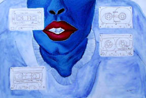 blue