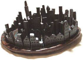 city plate