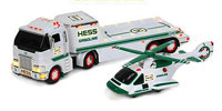 2006 Hess Toy Truck and Helicopter