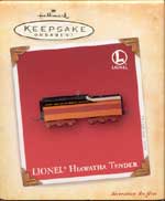 2004 Hiawatha Tender Keepsake Ornament