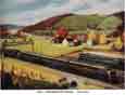 1948 PRR Calendar Artwork