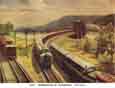 1953 PRR Calendar Artwork