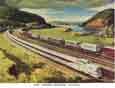 1956 PRR Calendar Artwork
