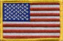 American Flag Iron-On/Sew-On patch