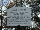 A close up of the highpoint sign. Read it!