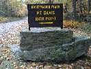 The entrance sign to Mount Davis
