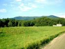 A view of Mt. Mansfield from the road to Underhill State Park