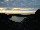 Summersville Lake,  the lake which feeds the Gauley River