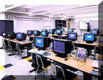 Computer classroom in HST.