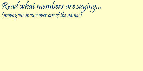 Read What members are Saying