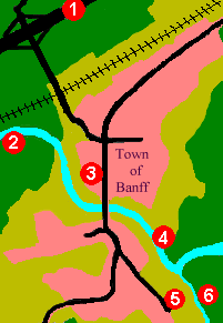 Map of town