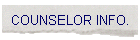 COUNSELOR INFO.