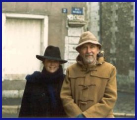 Dad and me in France