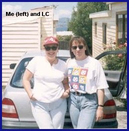 Me (left) and LC