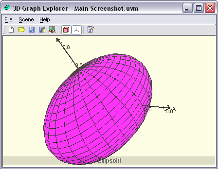 3D Graph Explorer Screenshot