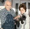 Bill, Cecily and Max Going Home