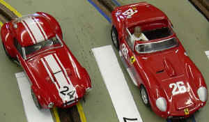 Sports cars at Netley