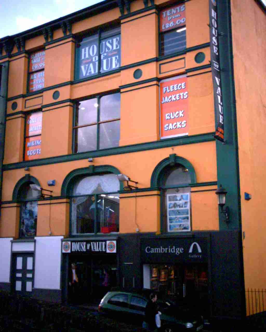 This is a photograph of the former shirt factory of James Boyd & Co.