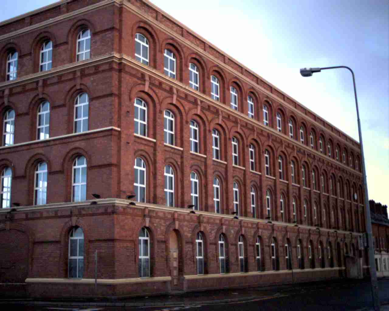 This is a photograph of the former premises of the Rosemount shirt factory.