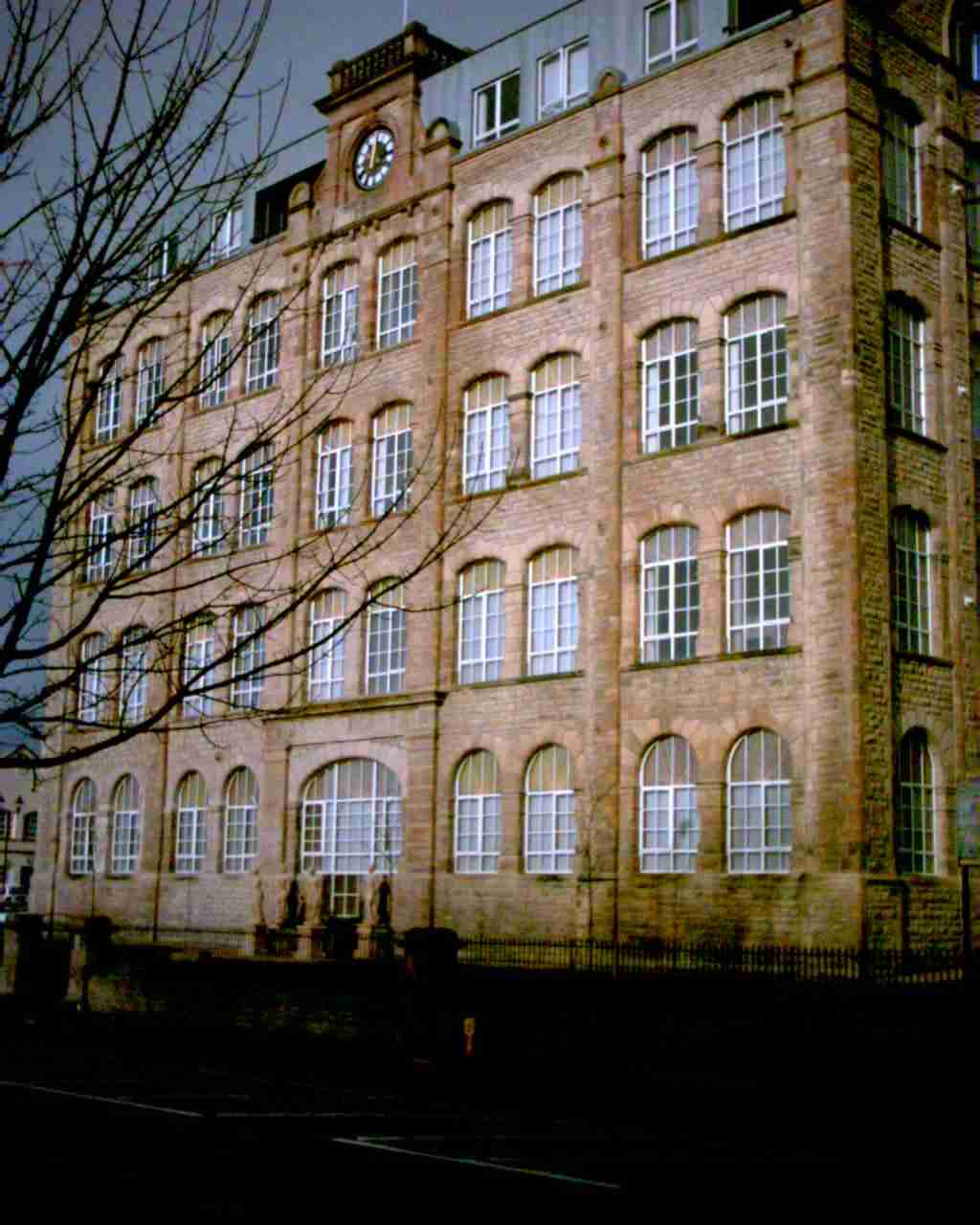 This is a photograph of the former Star shirt factory which has now been converted into appartments.