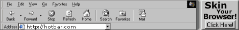 This is an example of what your browser will look like
