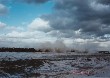 Big waves in winter.