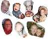 Collage of Mike Smith's Young Life.