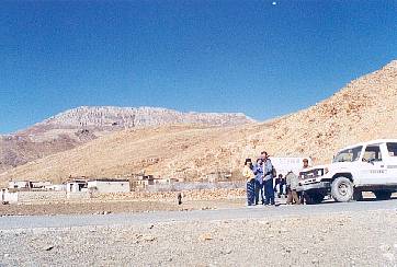 on the road