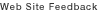 Web Site Feedback