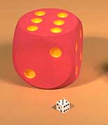 Giant Foam Dice