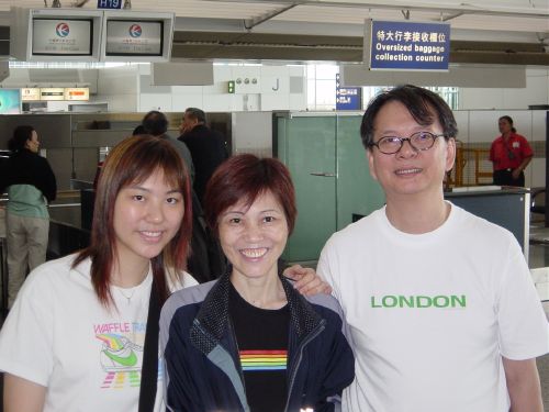leaving Hong Kong @ HK Airport