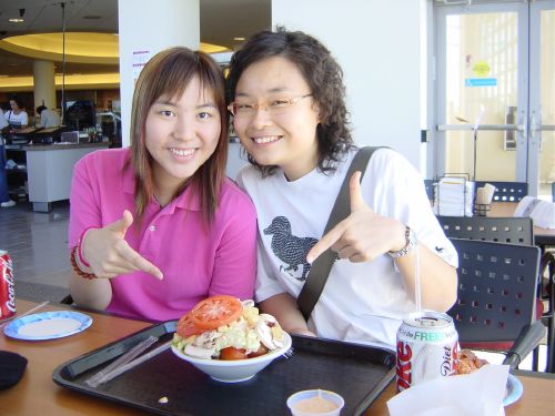nice salad!!! with Gillian