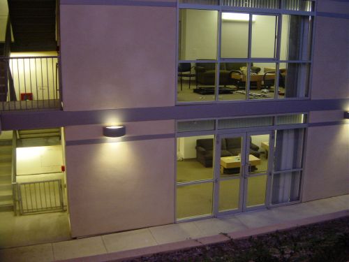 the lower floor is my apartment (this is the living room)