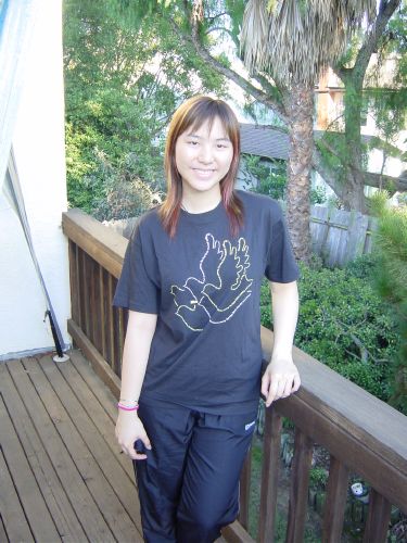 at balcony