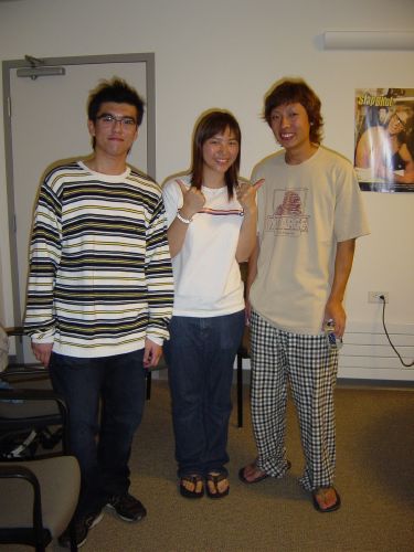 i love the stripes of Johnny (left) and the squares of Denny (Right)