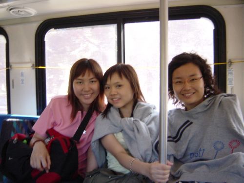 inside the bus No. 34