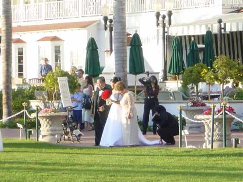 here comes the bride!!