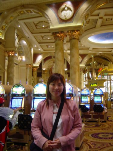 the grand Casino in Caesars Palace!