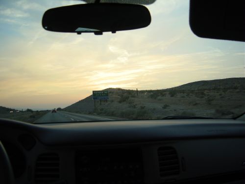 can u see the sunset?