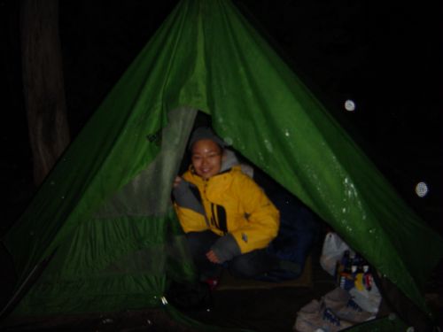Day 3: our tent!!!