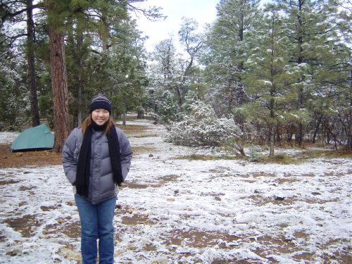 SNOW in the Grand Canyon!!!