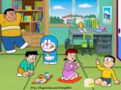 doreamon's friends and home