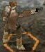 Pistol being fired by the Sniper