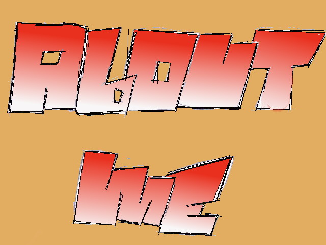 Lets go to ABOUT ME!!