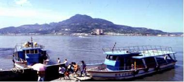 觀音山淡水河與渡船頭