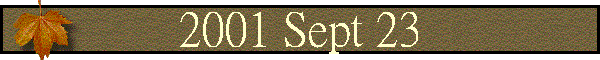 2001 Sept 23